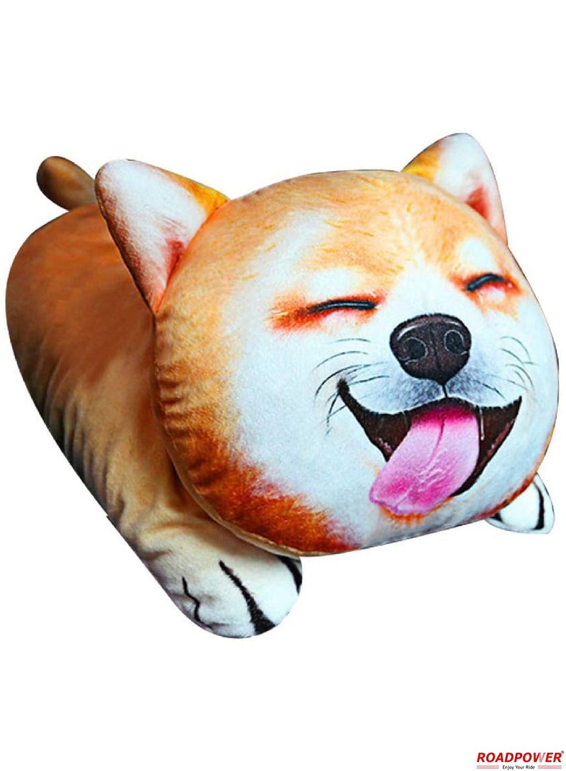 RoadPower Car Tissue Box Holder Hangable Multifunction Cute Cartoon Dog For Facial Tissue And Other Napkin Papers Personality Interesting Net 2 Pack - Image 2