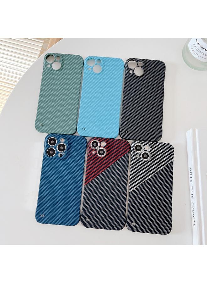 Zaboon Case For iPhone 13 Carbon Fiber Texture PC Phone Case - Image 2