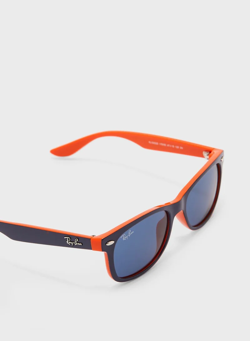 Ray-Ban Junior 0Rj9052S Junior New Wayfarer Sunglasses