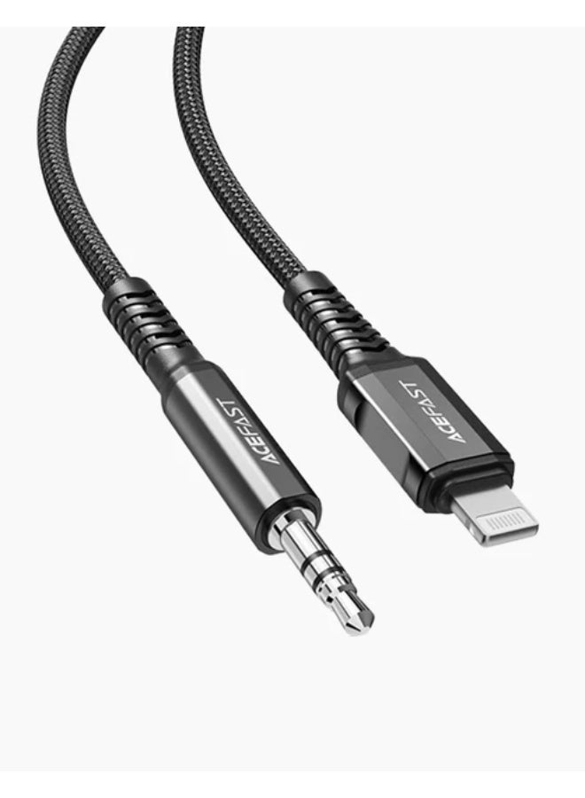 أسيفاست ACEFAST C1-06 كابل صوت من سبائك الألومنيوم مقاس 3.5 مم - Image 1