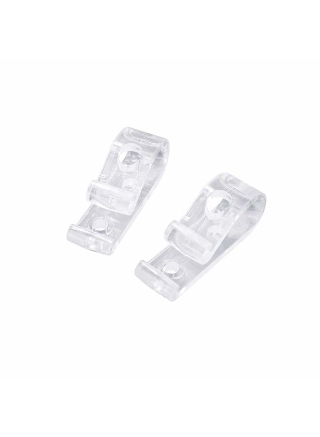 SHERY Drapery Hardware Roman Shade Saftey Cord Guides Tensioner -Clear(Four) - Image 3