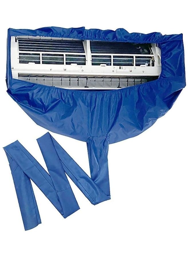 Waterproof Air Conditioner Cleaning Cover Blue - Image 2