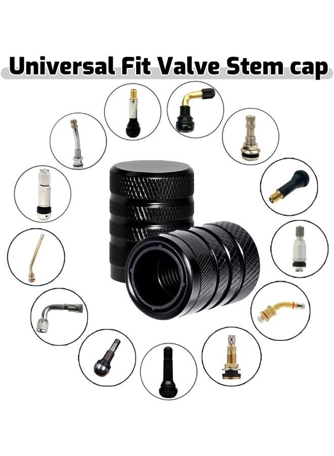 SenRan Universal Tire Valve Stem Caps, 10Pcs Aluminum Alloy Dustproof Air Valve Covers, Corrosion Resistant Leak-Proof for Cars, Motorcycles, Bikes & Trucks - Image 2