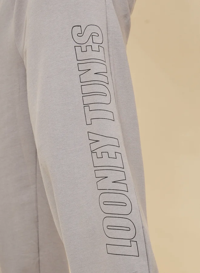 Styli Styli Looney Tunes Character Print Pocket Detail Oversized Joggers