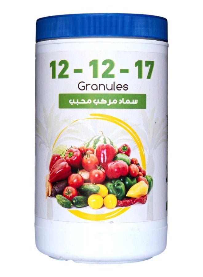 NPK 12-12-17 Granular Fertilizer – Supports Vegetative Growth, Strengthens Roots & Improves Fruit Quality