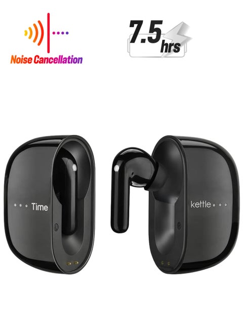 Timekettle M3 - Two-Way Instant Translation, Language Translator Device with 40 Languages ​​and 93 Accents Online, Offline Translator Earbuds with App for iOS and Android (Black)