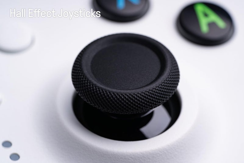 8Bitdo Ultimate Wired Controller for Xbox Series X|S, Xbox One and Windows, Hall Effect Joystick Update, PC Gaming Gamepad with Back Buttons, Trigger Vibration - Officially Licensed (White) - Image 3