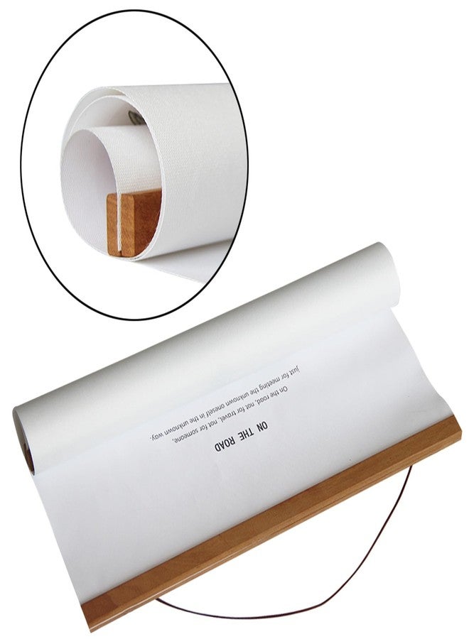 Miaowater 2 Pack Magnetic Poster Frame Hanger,36x24 36x48 36x12 Light Wood Wooden Frames Hangers for Photo Picture Art Canvas Print Artwork Wall Hanging Teak Wood 36'' - Image 3