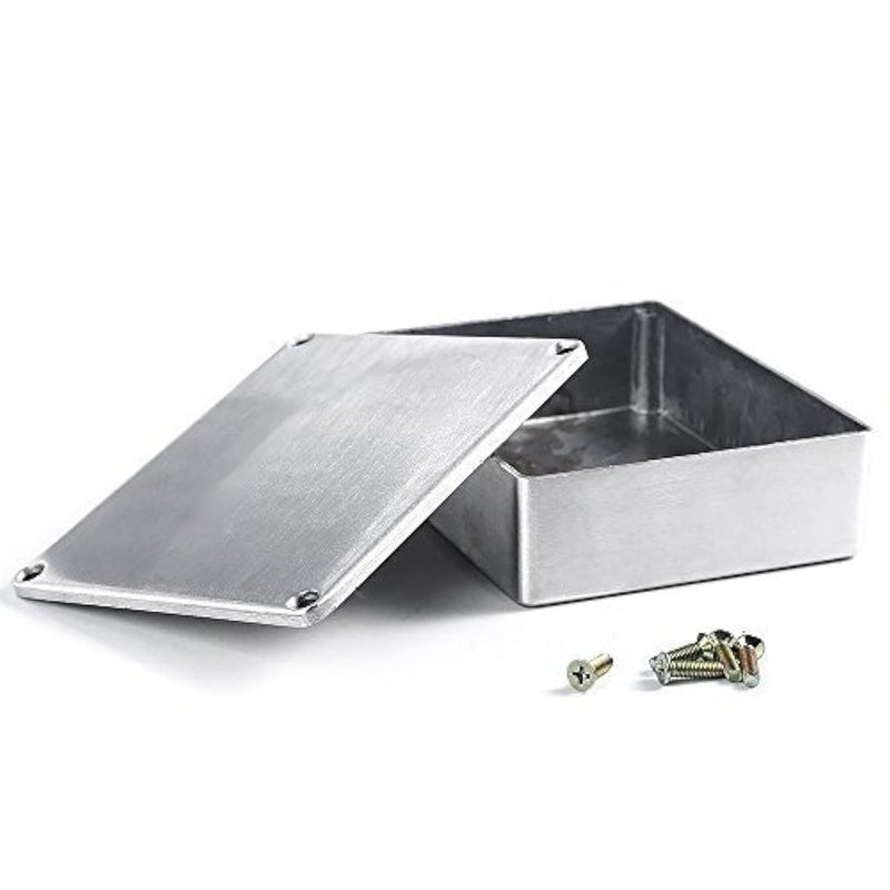 ESUPPORT 1590BB Aluminum Metal Stomp Box Case Enclosure Guitar Effect Pedal - Image 1