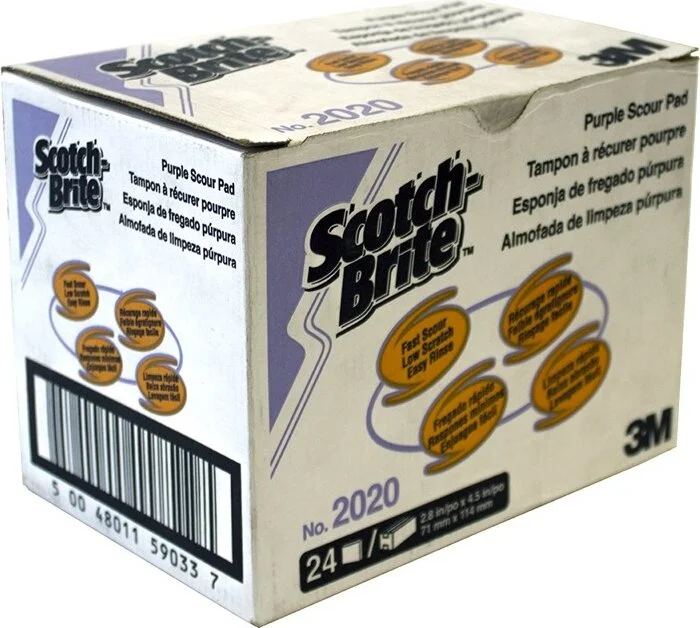 ثري ام Scotch-Brite™ 2020 Purple Scrub Pad 24 Pack