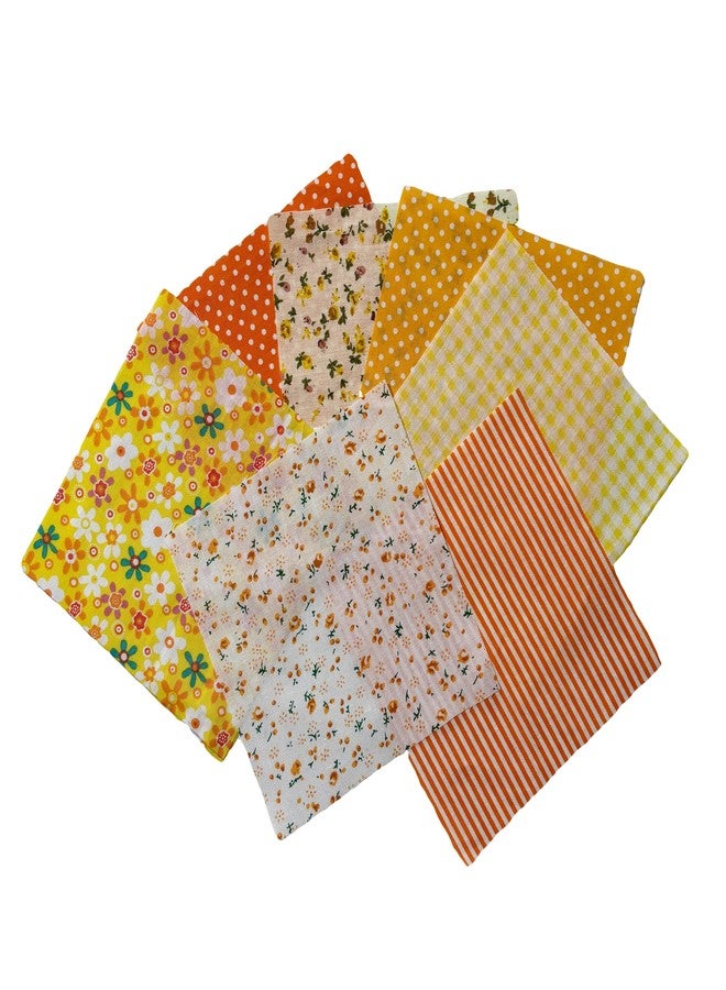 Litboom 42PCS Quilting Cotton Fabric Squares, Floral Pattern 5x5 Inch Pre-Cut Bundle, 100% Woven Cotton, Multicolor Patchwork for DIY Sewing, Crafts - Image 4