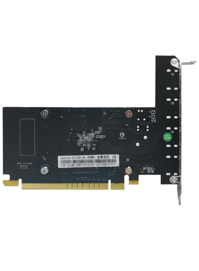yeston بطاقة الرسوميات Yeston Gt730 2g 4hdmi Gb متعددة الشاشات، بطاقة رسومات بأربعة شاشات - Image 2