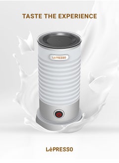 LePRESSO Hot and Cold Milk Frother - White  - Image 4