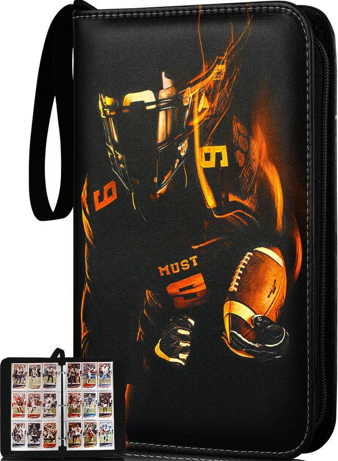 RONMONG Football Card Binder,2025-2026 Sports Trading Card with Sleeves Holder Album,990 Pockets Rugby Card Holder Sheets Display Storage Protectors for Collectors Boys and Girls Gift - Image 1