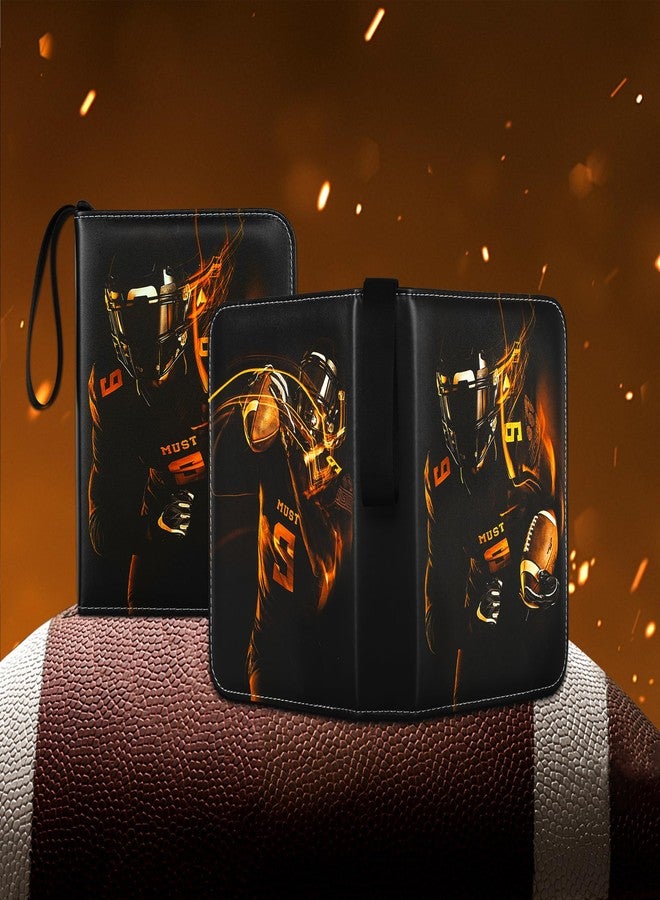 RONMONG Football Card Binder,2025-2026 Sports Trading Card with Sleeves Holder Album,990 Pockets Rugby Card Holder Sheets Display Storage Protectors for Collectors Boys and Girls Gift - Image 3