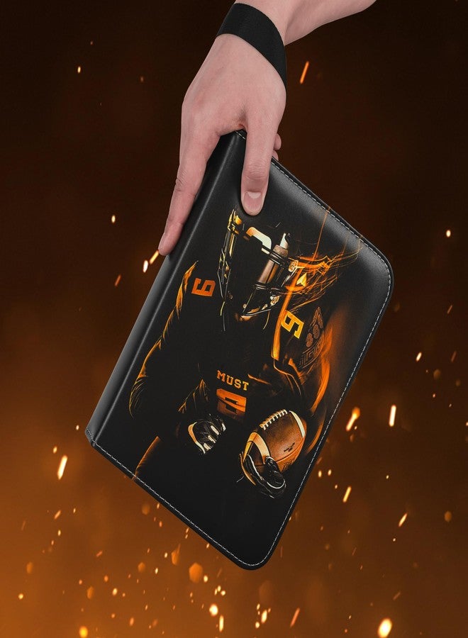 RONMONG Football Card Binder,2025-2026 Sports Trading Card with Sleeves Holder Album,990 Pockets Rugby Card Holder Sheets Display Storage Protectors for Collectors Boys and Girls Gift - Image 5