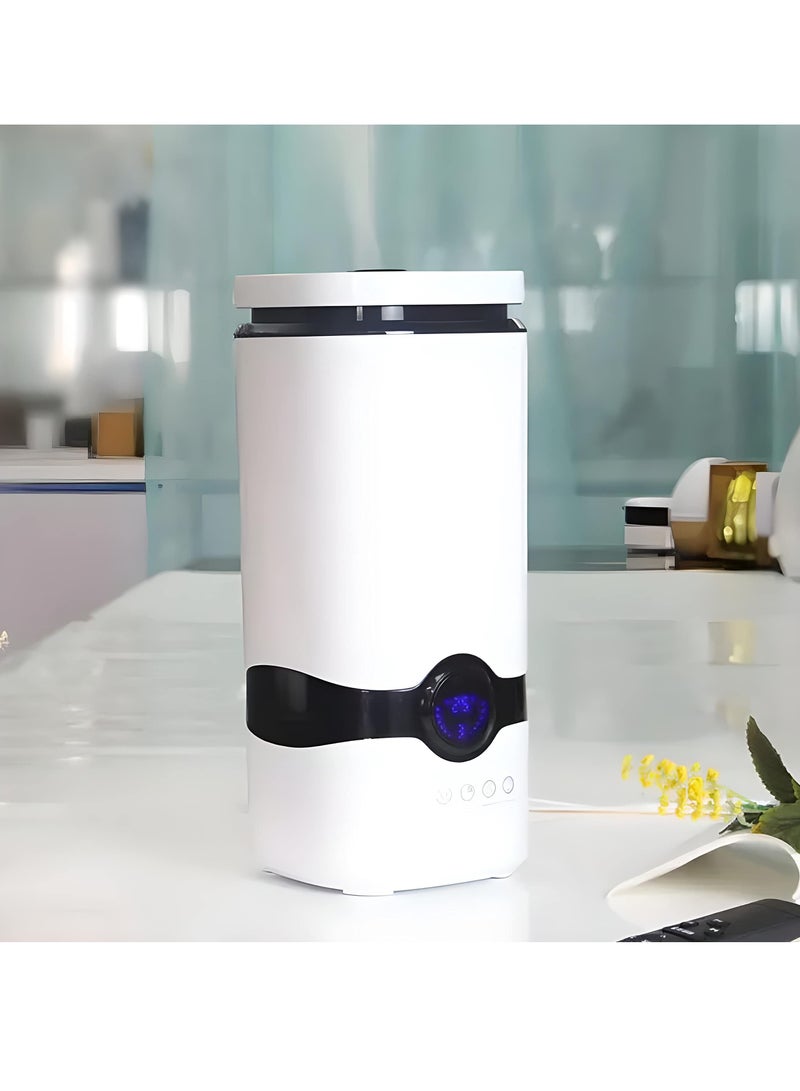 موزع روائح الزيوت العطرية للعلاج العطري، مرطب بالموجات فوق الصوتية سعة 4 لتر مع جهاز تحكم عن بعد، تحكم باللمس، 1-2 ساعة، مؤقت من 4 ساعات إلى 8 ساعات، إيقاف تلقائي بدون ماء - Image 4