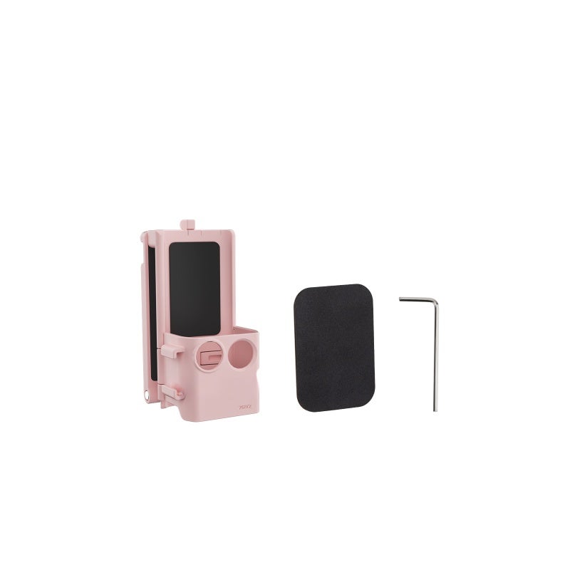 Magnetic Mounting Bracket: Pink, Ultra-Strong Magnetic Attraction With 6 High-Strength Magnets - Multiple Expansion Interfaces, Stable Desktop Mount for Outdoor Photography & Adjustable Shooting Angle - Image 1