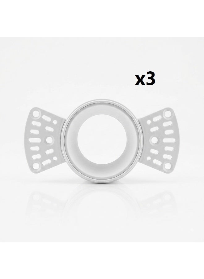 جني لايت سبوت فارغ  فرملس مدور مسحوب ابيض جنى لايت CH-3019 عدد 3 - Image 1