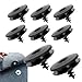 MOXRUQ 8 PCS Car Floor Mat Clips Automotive Carpet Clips Holder Clamps Suitable for Most Cars Trucks Black - Image 2
