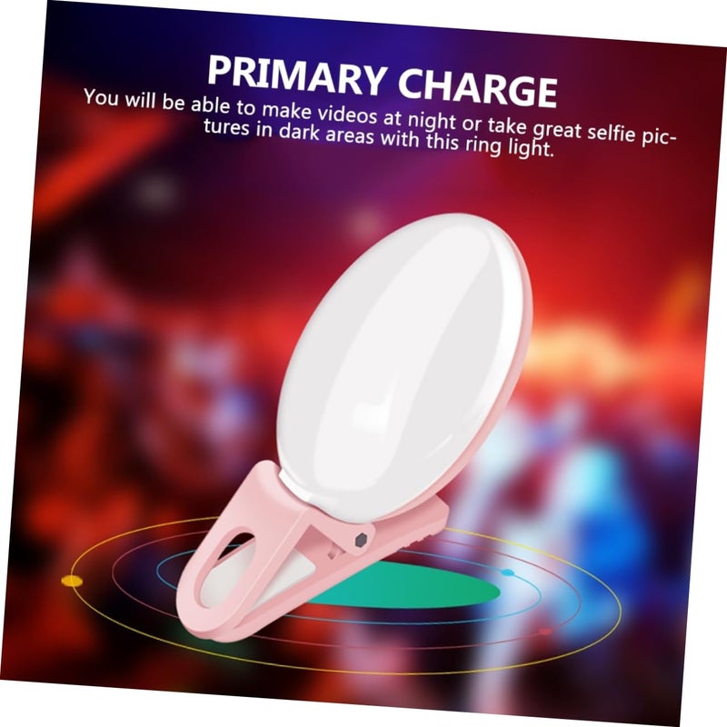 Clip On Smartphone LED Fill Light Adjustable Brightness Color Temperature For Live Streaming Video Recording - Image 4