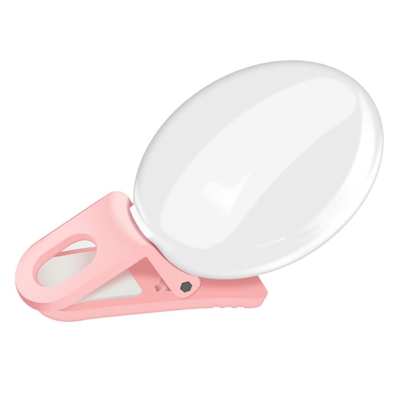 Clip On Smartphone LED Fill Light Adjustable Brightness Color Temperature For Live Streaming Video Recording - Image 2
