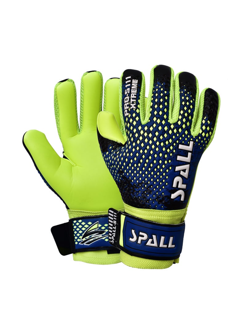 Spall Goalkeeper Gloves With Strong Grip Palms To Give Hand Finger Protection To Prevent Injuries For Football Soccer Goalie Training Gloves - Image 1