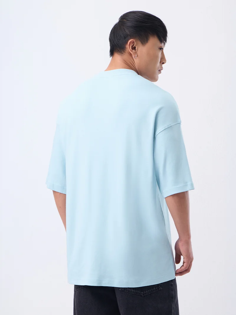 The Souled Store  Super-Oversized Tee: Storm Sky  | Best Price UAE