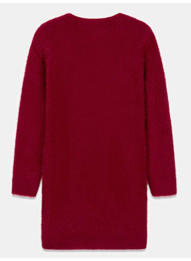 جس فستان سترة متوسط الطول للأطفال - Image 2