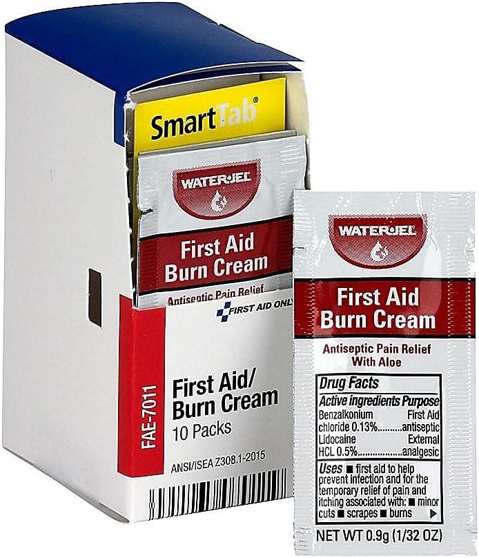 First Aid Only FAE7011 SmartCompliance Refill Burn Cream Packets 10 Count - Image 2