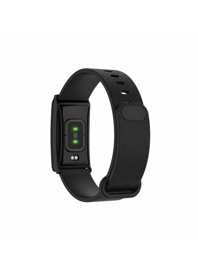 Porodo TrackFit Screenless Smart Fitness Band with 120+ Sports Modes IP68 Water Resistance, Heart Rate Monitoring, Sleep Analysis, 30-Day Battery Life & Nylon Strap Black - Image 2