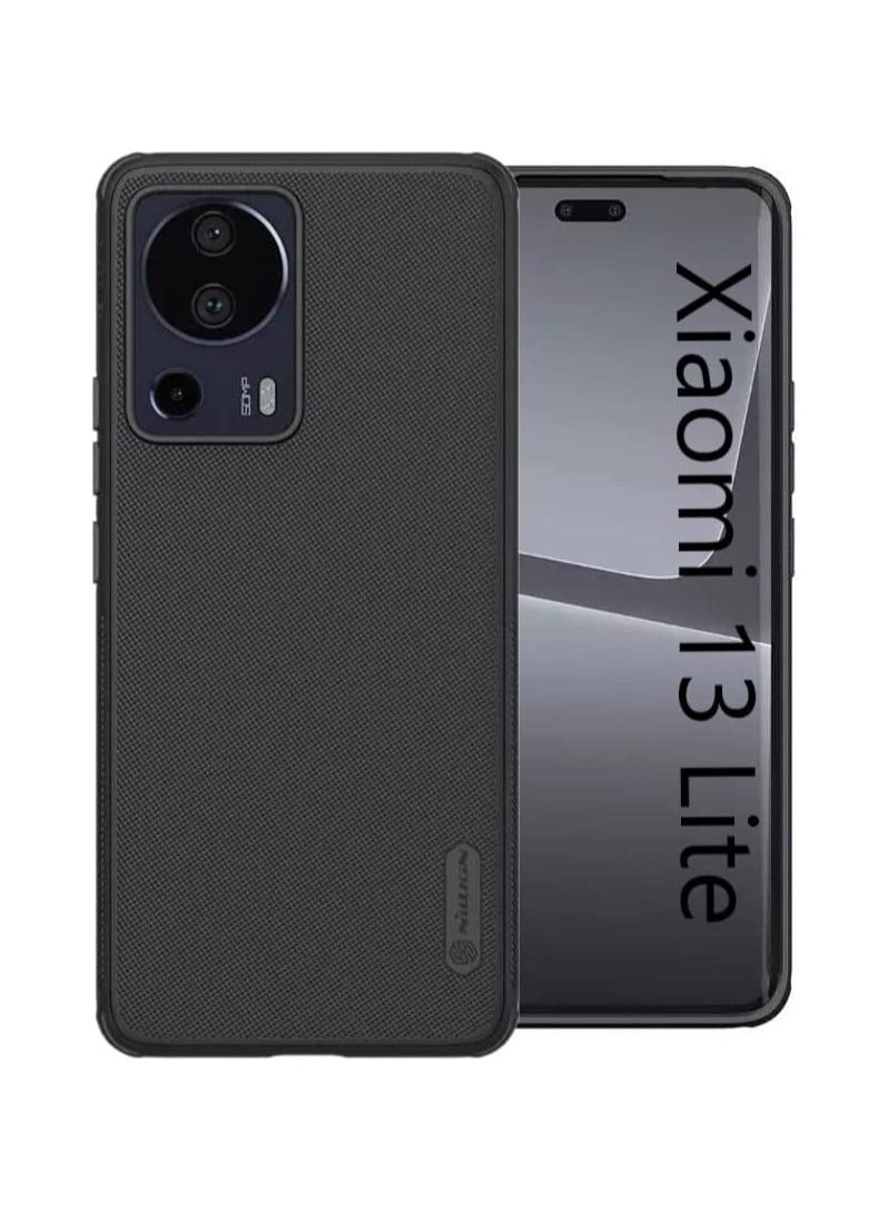 Nillkin Case Cover Super Frosted Shield Pro Matte All-Round Protection Shockproof Dual Layer Case Cover for Xiaomi 13 Lite Black