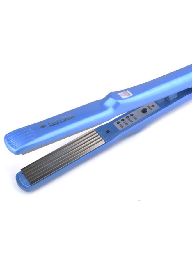 NIBEMINENT Professional Curling Iron Blue 28cm - Image 3