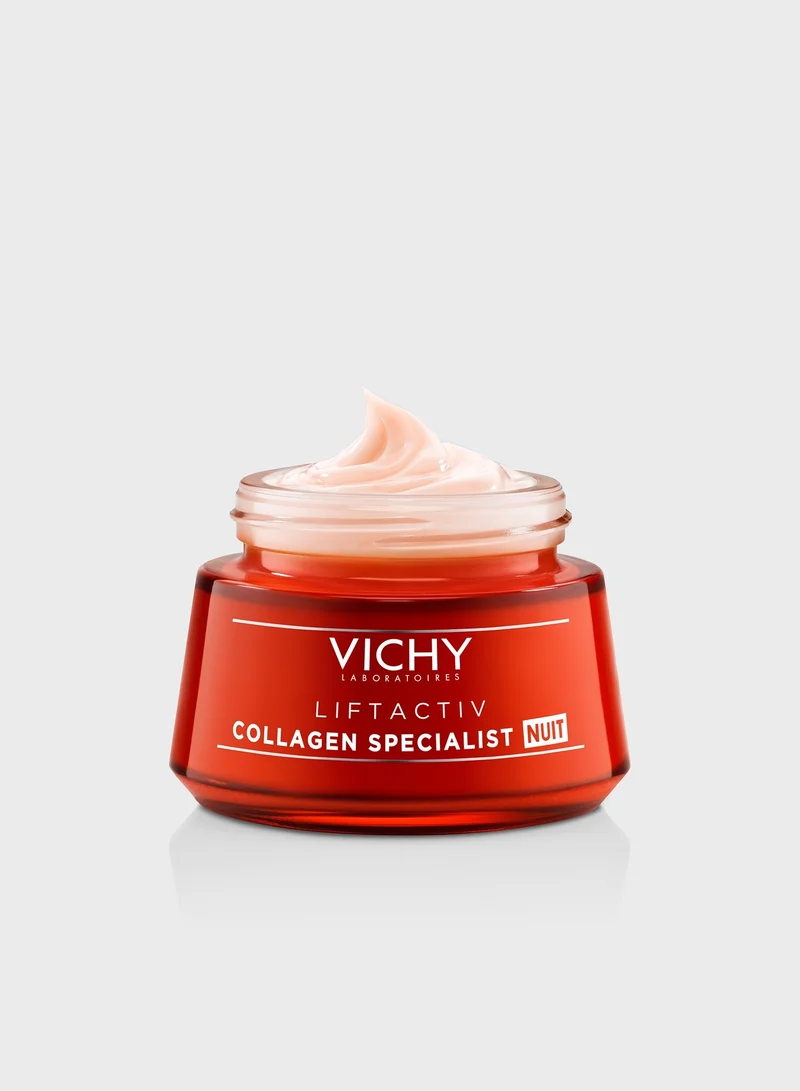 VICHY Vichy Liftactiv Collagen Specialist Night Cream Anti Aging Face Moisturizer 50ml