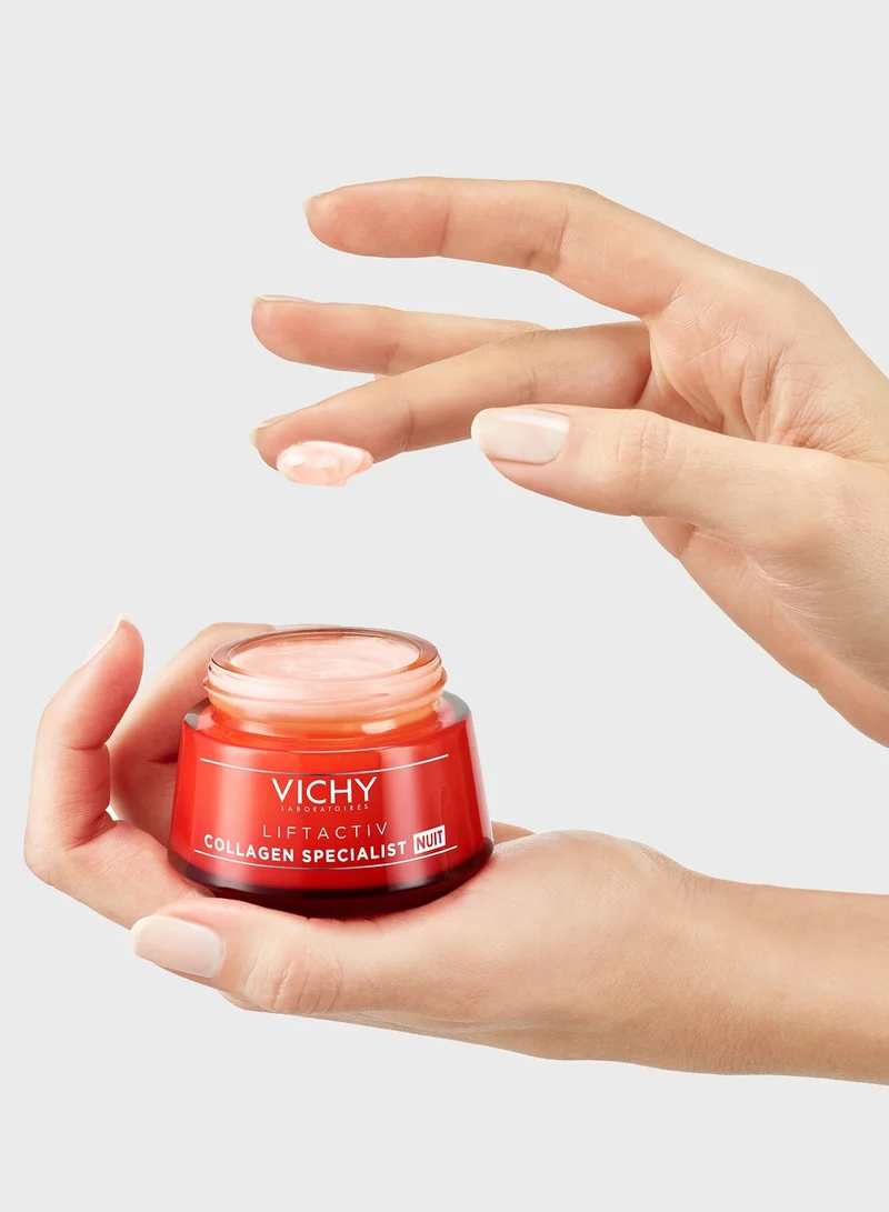 VICHY Vichy Liftactiv Collagen Specialist Night Cream Anti Aging Face Moisturizer 50ml