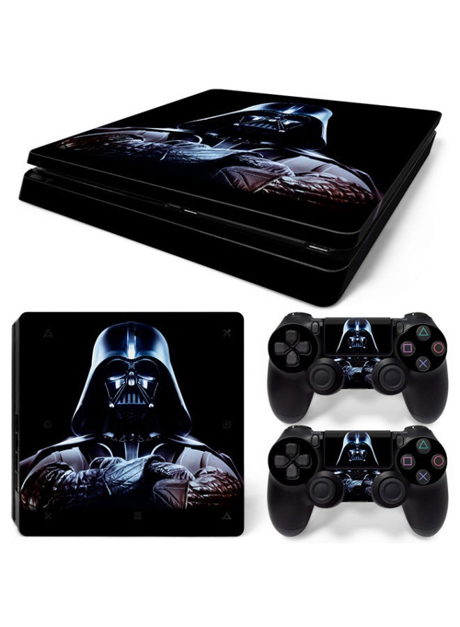 PS4 Slim Game Machine Full-body Sticker Can Be Made To Make Full-body Color Film Side Sticker Handle Sticker-Color:TN-PS4Slim-0057 - Image 4