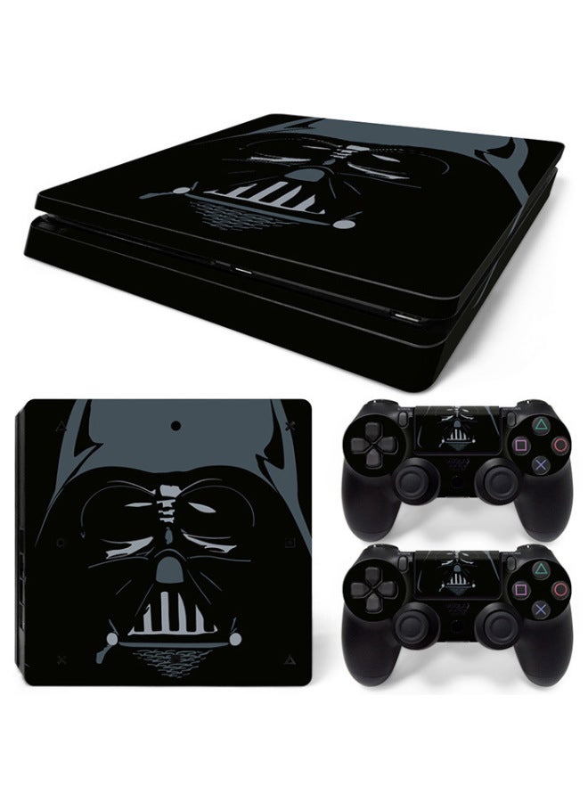 PS4 Slim Game Machine Full-body Sticker Can Be Made To Make Full-body Color Film Side Sticker Handle Sticker-Color:TN-PS4Slim-0057 - Image 3