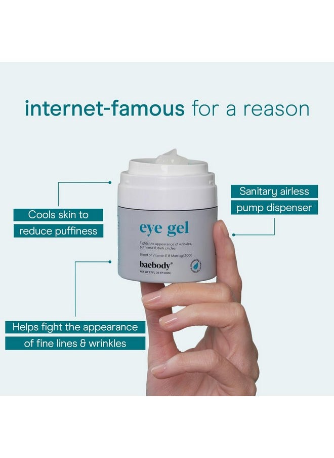 Baebody - Baebody Eye Gel, Advanced Cooling Under Eye Cream For Dark Circles - Eye Cream for Puffiness and Bags under Eyes - Eye Cream Anti Aging & Hydrating, Beauty Gifts for Women - Image 1