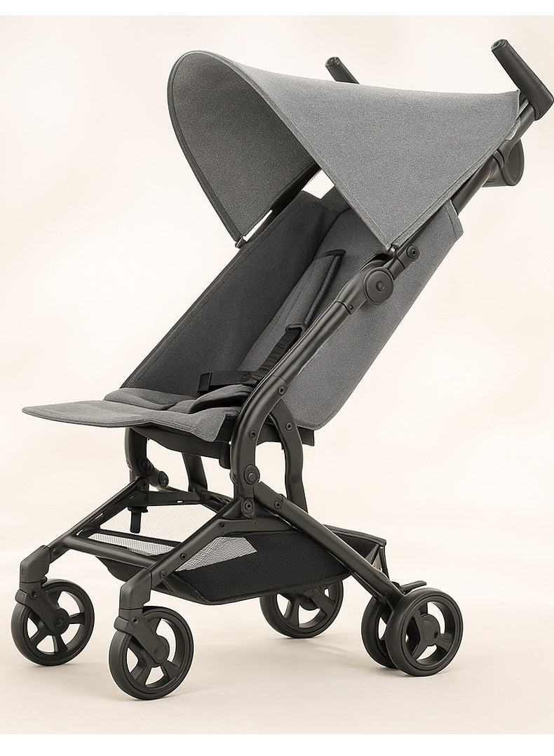Burbay Flight-Ready Stroller: Ultra-Lightweight & Compact (5.5 KG) - Includes Carry Bag! DM095 - Image 4