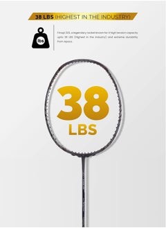 Apacs Z-Ziggler Unstrung Badminton Racket – Ultra-Durable Japanese Graphite, Extra Slim Shaft (6.4mm), Lightweight (85-87g), 38 LBS High Tension, Power Head Design, G2 Grip  - Image 3