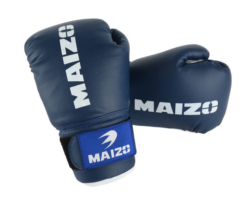 Maizo Striker Training Moulded Padding Gloves for Fighting, Kickboxing, Combat, Matches & Practice - Men & Women (6oz, Blue White) - Image 5