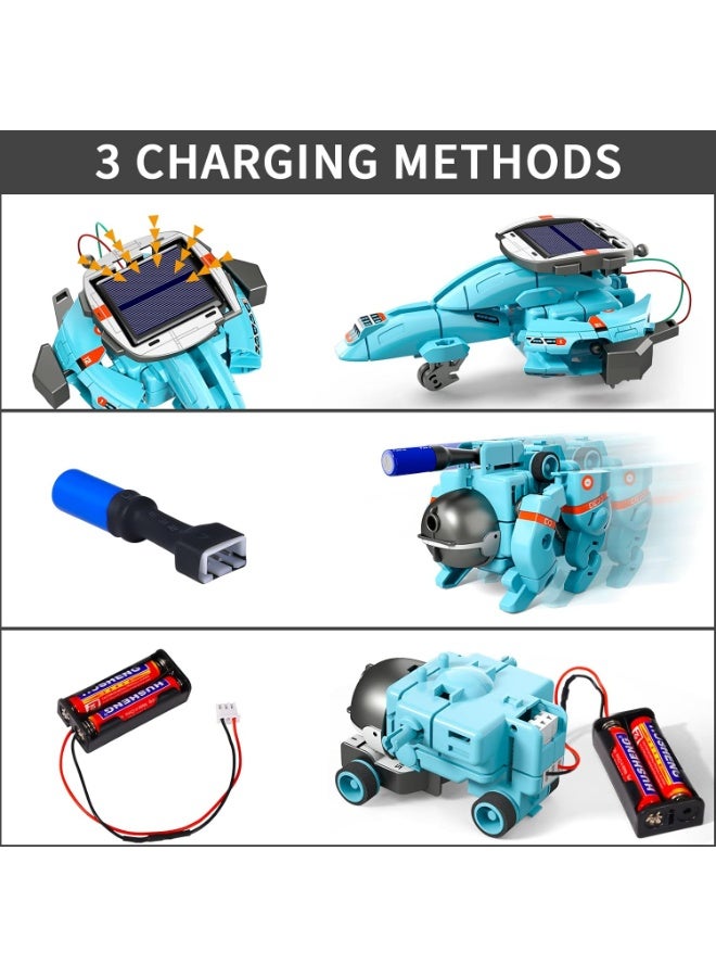 Beauenty STEM Projects for Kids，6-in-1 Building Science STEM Kits for Boys Kids, Solar Robot Kit Space Toys Birthday Gifts for 8 9 10 11 12 13 14 15 16 Year Old Boys Girls Teens - Image 3