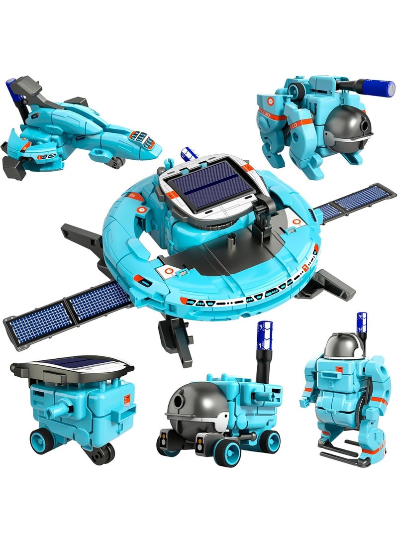 Beauenty STEM Projects for Kids，6-in-1 Building Science STEM Kits for Boys Kids, Solar Robot Kit Space Toys Birthday Gifts for 8 9 10 11 12 13 14 15 16 Year Old Boys Girls Teens - Image 1