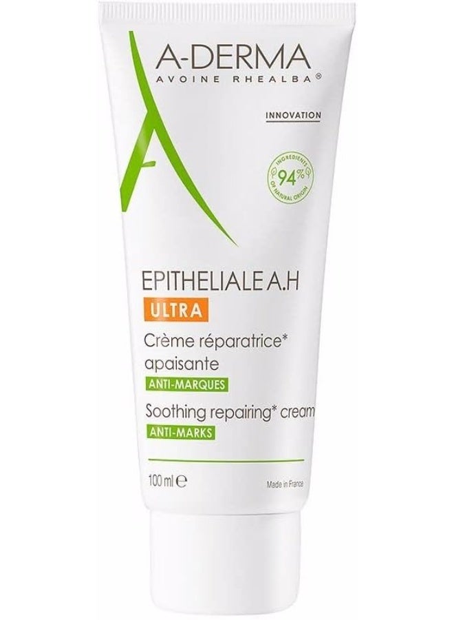 A-Derma Original S.W.A.T. Epitheliale Crème Réparatrice AH Ultra, Almond, 100 ml