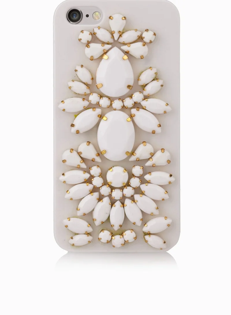 Skinnydip London iPhone 5 White Bling Cover