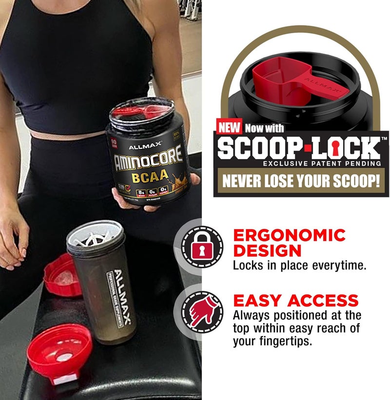 ALLMAX Nutrition AMINOCORE BCAA Powder 818 Grams of Amino Acids Intra and Post Workout Recovery Drink Gluten Free Sweet Tea 945 g - Image 4