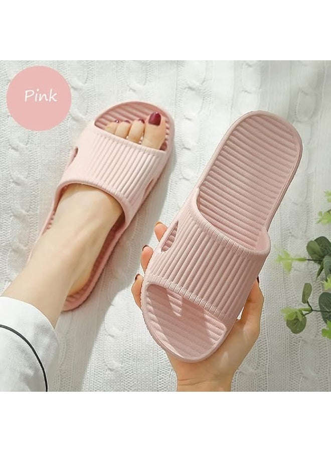Shower Slippers Dry Quickly Bath Slippers Womens Non Slip Indoor Home Bedroom - Image 4