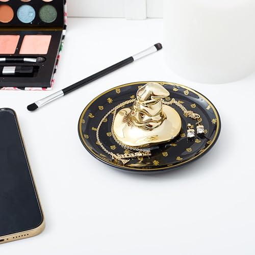 Harry Potter Sorting Hat Ceramic Trinket Tray - 3D Trinket Jewelry Holder, Bracelets Rings Earrings Storage Dish - Image 4