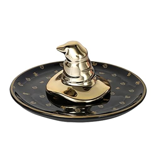 Harry Potter Sorting Hat Ceramic Trinket Tray - 3D Trinket Jewelry Holder, Bracelets Rings Earrings Storage Dish - Image 1