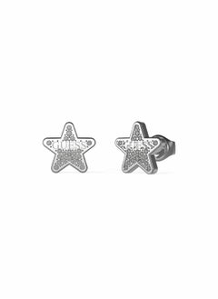 Pave with G Logo Star Earring